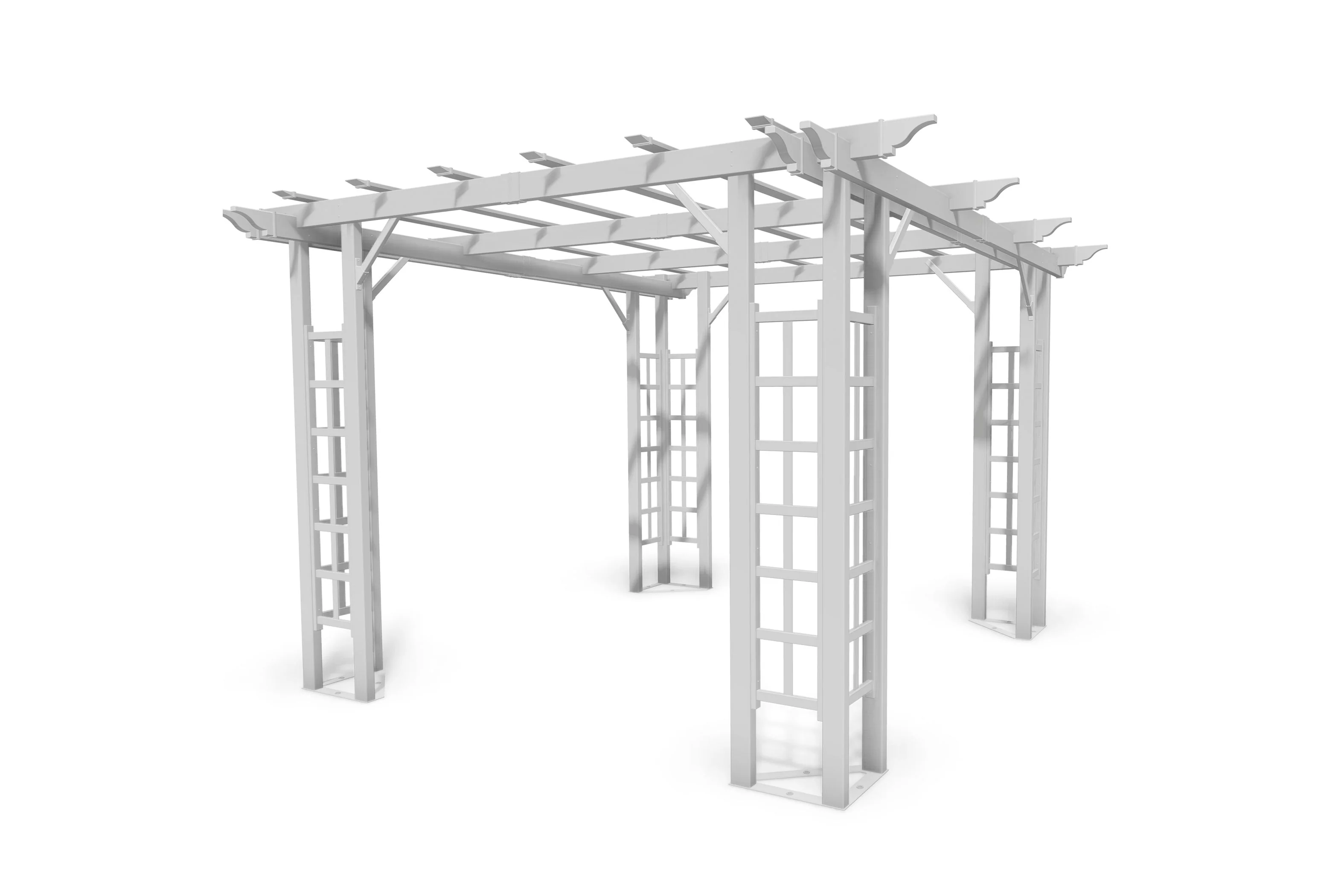 10x10 Trellis Pergola - Image 3