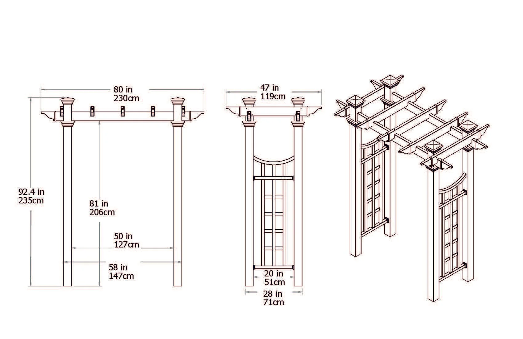 Fairfield Deluxe Arbor - Image 5
