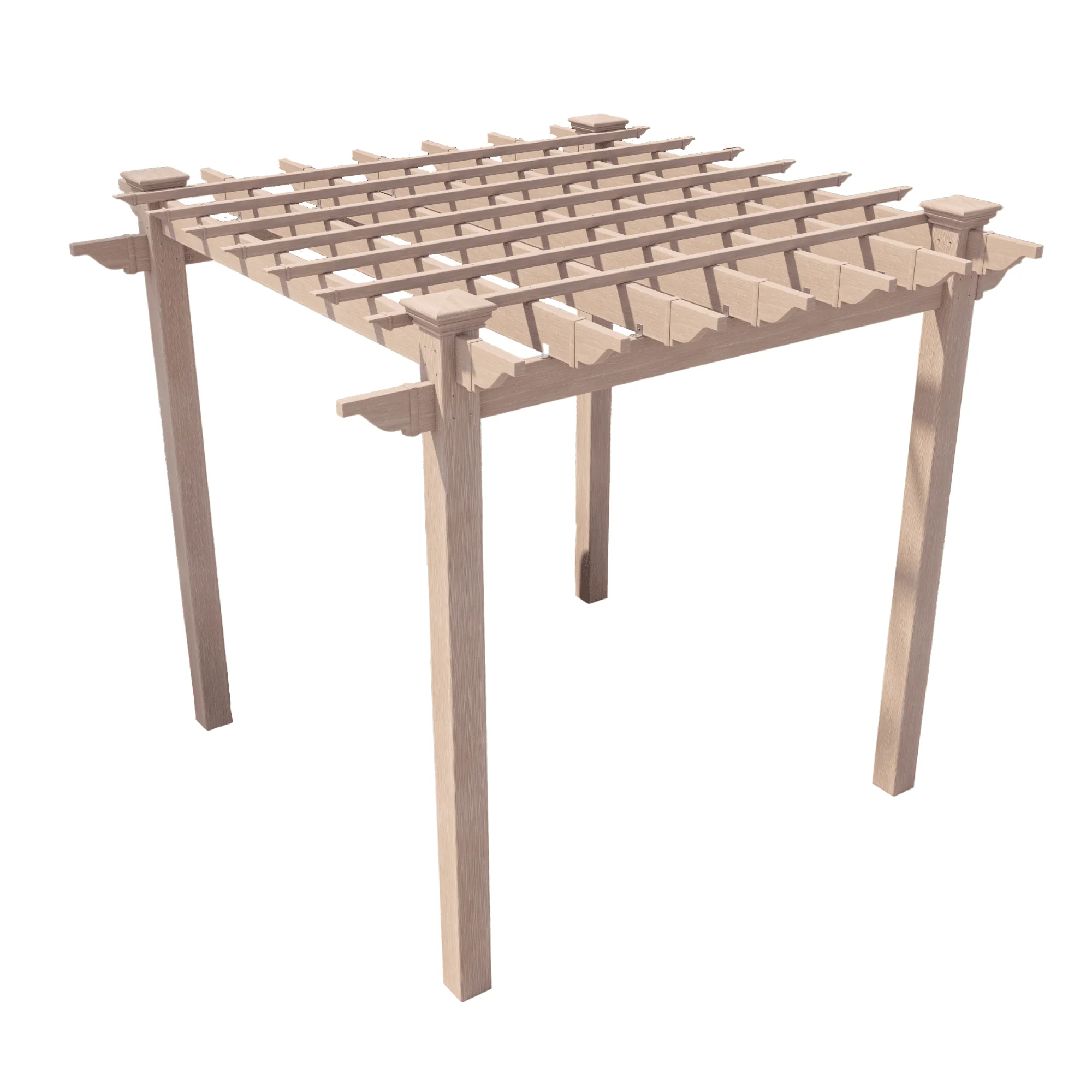 6.5x6.5 Lakewood Pergola - Image 4